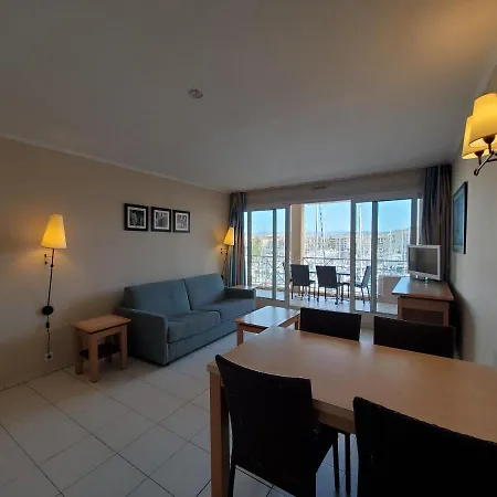 Appartement Cap Hermes Vue Port T2 40m2 Climatise 4 Personnes Fréjus